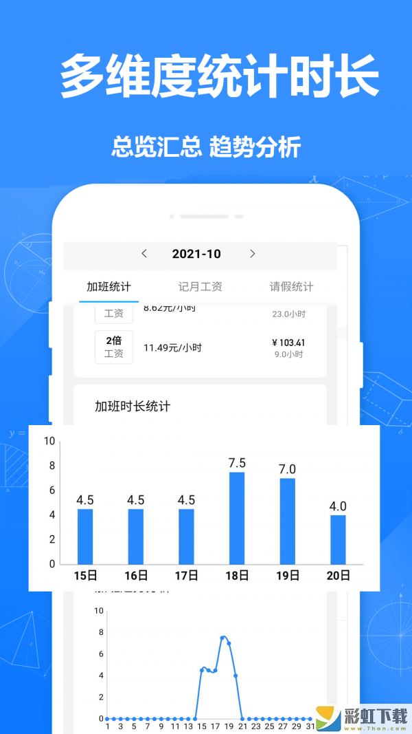 記加班考勤算工資app