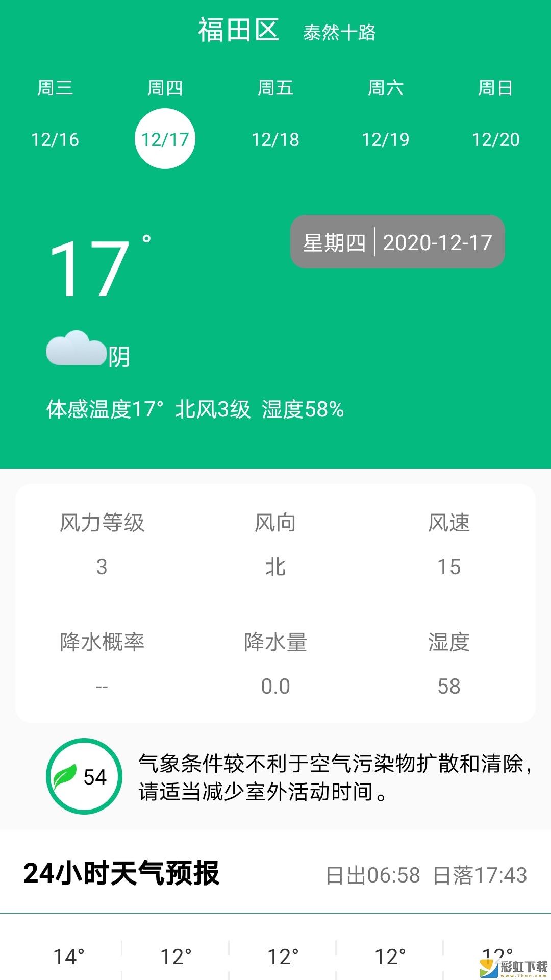 歡樂天氣預報app下載