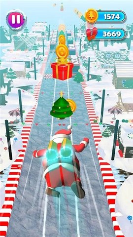 圣誕老人賽跑者(Santa Runner Infinite Run Game)