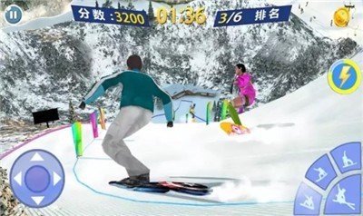 自由滑雪特技大師