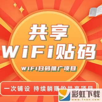 共享WIFI貼