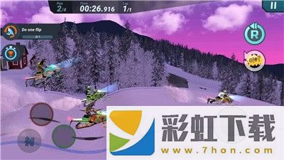 瘋狂雪地摩托安卓版