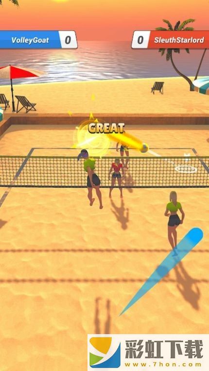 Beach Volley Clash中文版