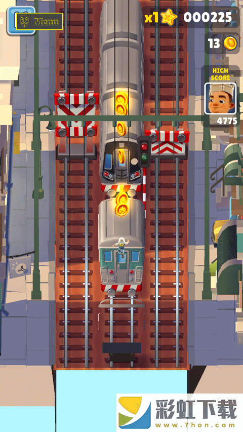 地鐵跑酷上帝視角版(Subway Surf)