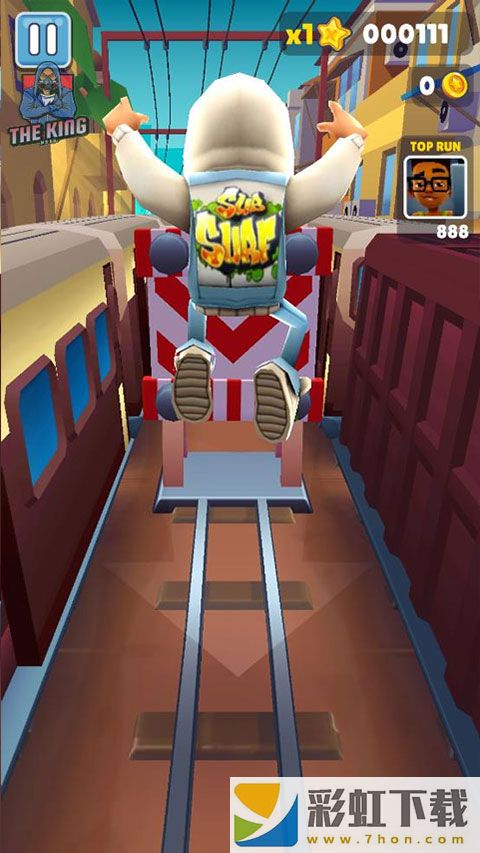 地鐵跑酷巨人版(Subway Surf)