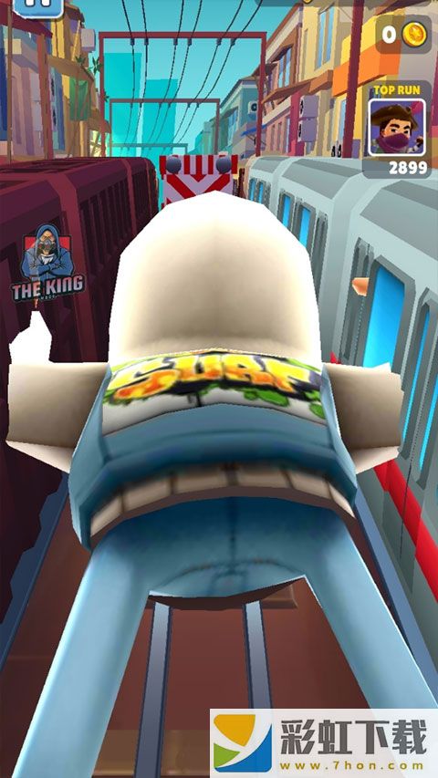 地鐵跑酷巨人版(Subway Surf)