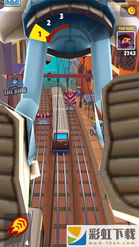 地鐵跑酷巨人版(Subway Surf)