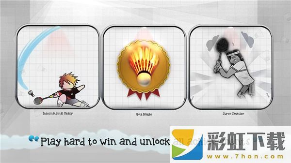 火柴人打羽毛球(Stickman Badminton)