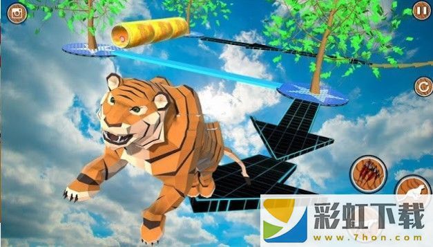 老虎跑酷3D(Tiger Parkour 3D Wild Animal Run)