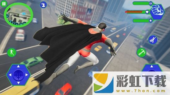 飛行超級英雄城市救援(SuperHero City Rescue)