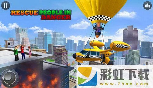 噴氣氣球飛行出租車(Air Jet Balloon Flying Taxi Game 2019)