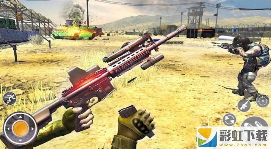 真正的射擊軍團(FPS Commando Shooting War Gun)