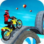 超級自行車比賽(Superhero gt Stunt Biker Race)