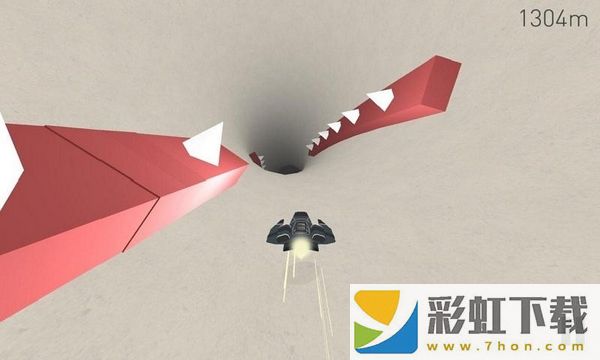 隧道飛行(Fighter Jet Plane in 3D Tunnel)