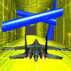 隧道飛行(Fighter Jet Plane in 3D Tunnel)