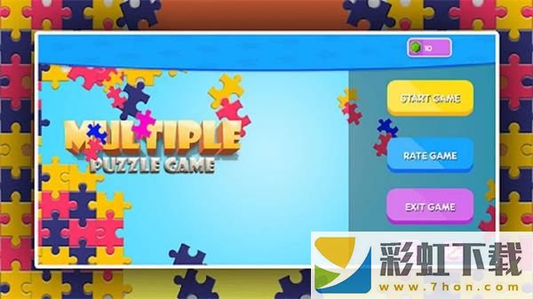 多重方塊拼圖(Multiple Puzzle Game)