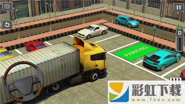 城市卡車停車場(chǎng)3D(city truck parking: truck parking 3D)