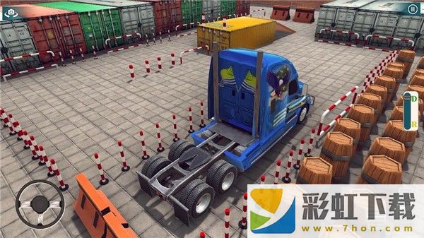 城市卡車停車場(chǎng)3D(city truck parking: truck parking 3D)