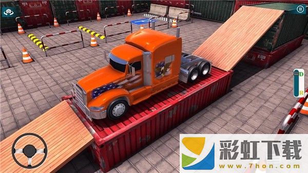 城市卡車停車場(chǎng)3D(city truck parking: truck parking 3D)