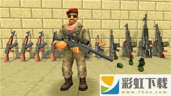 沙盒射擊槍戰(zhàn)(StrikeBox Sandbox Shooter)