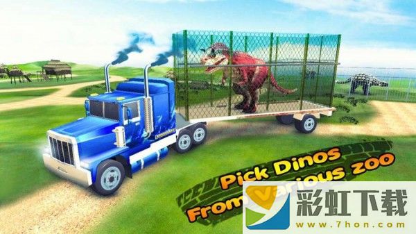 恐龍運(yùn)輸卡車模擬(Dino Truck Transport Simulator)