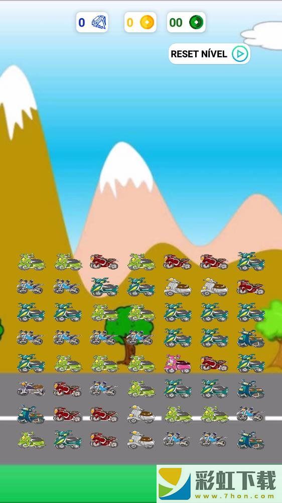 摩托車(chē)連連看(Jogo de Motos)