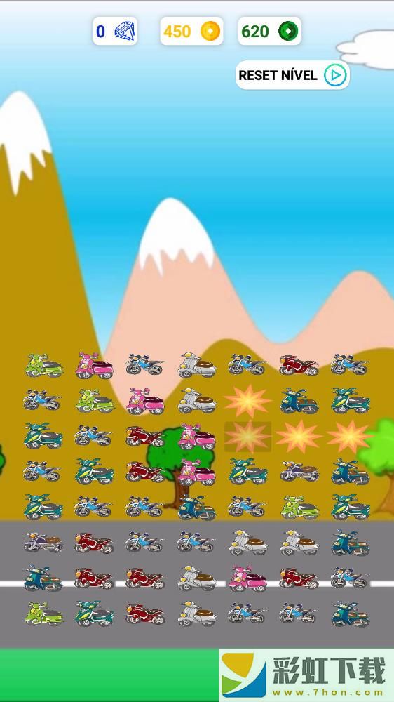 摩托車(chē)連連看(Jogo de Motos)