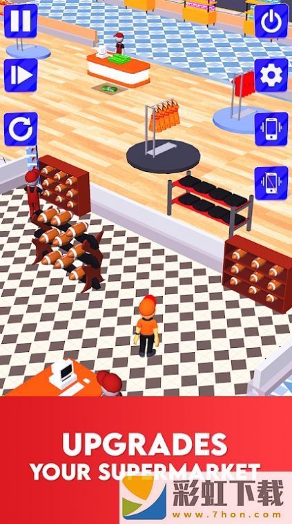 購物中心閑置熱潮(Shopping Mall Craze Idle Game)