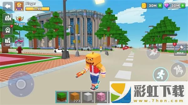 終極建造城市(MiniCraft City Roblock Game)