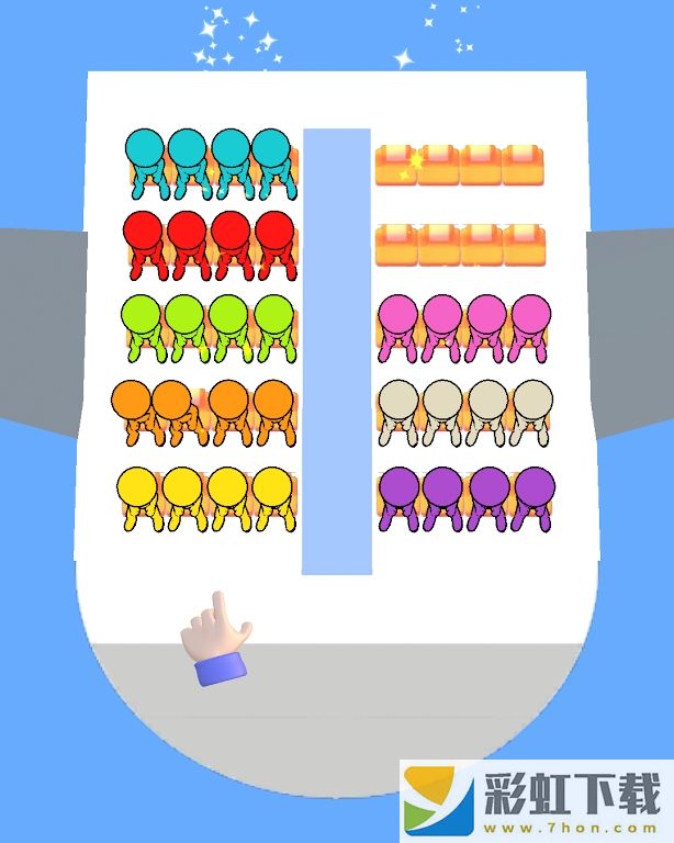 橡皮人座位排序(Seat Sort)