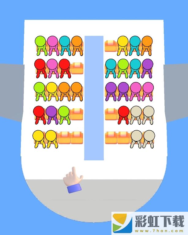 橡皮人座位排序(Seat Sort)