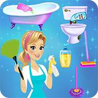 美麗的房子清潔(beauty house cleaning game)