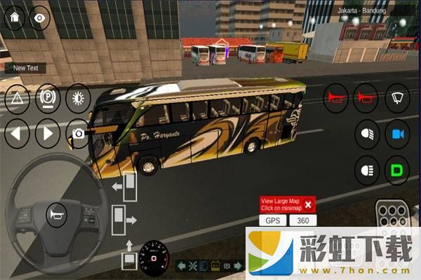 3D模擬公共汽車站(Bus telolet simjulator 3D)