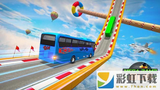 大型匝道巴士特技(Mega Ramp Bus Stunts Bus Racing Game)