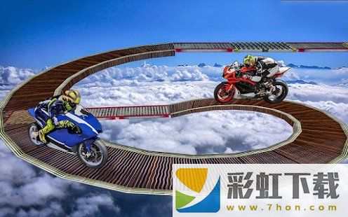 摩托車空中賽道(Impossible Bike Stunt Game)