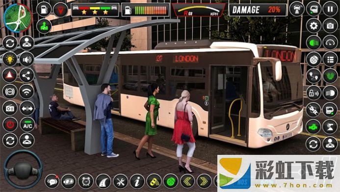 城市大巴專業(yè)駕駛(Bus Games 3D City Bus Dri