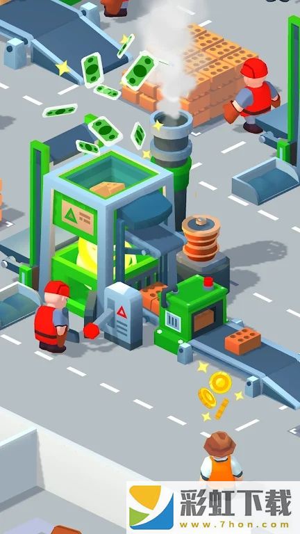 閑置燒磚公司(Idle Brick Inc. - Tycoon Game)