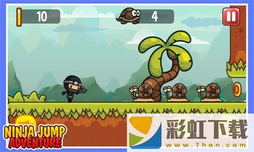 忍者跳躍冒險(Ninja Jump Ad