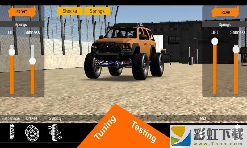 艱難的越野車(Tough Truck Racing)