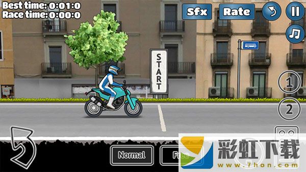 wheelie challenge翹頭游戲