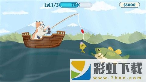 釣魚的貓